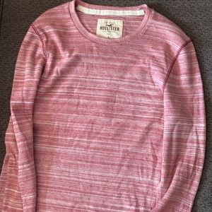 Small pink long sleeve shirt from Hollister.